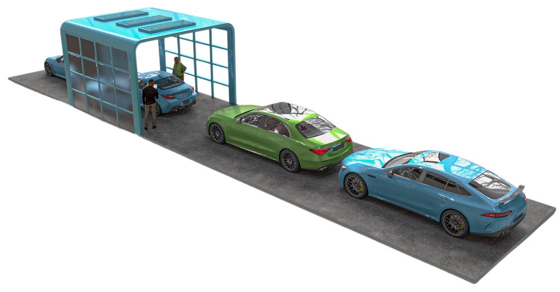 Inspection lane